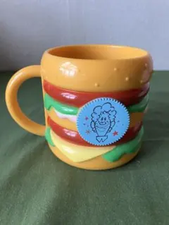 【マクドナルド 】非売品★2004年製　ハンバーガー型マグカップ 280ml
