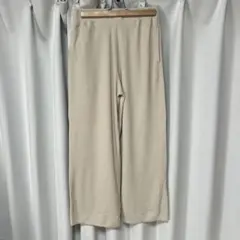 nike and... ベージュ ワイドパンツ