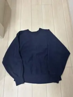 た*ん様 90s vintageリバースウィーブ ワンポイントスウェット osh
