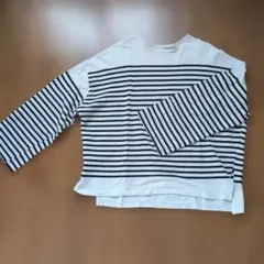 SUGAR BISKET バスクボーダーシャツ オーバーサイズ T