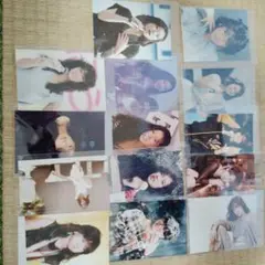 中森明菜さんの写真当時物　１４枚セット