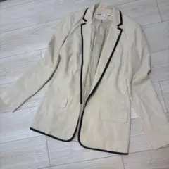 DIANE von FURSTENBERG オフホワイトジャケット サイズ0のサムネイル