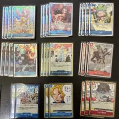 ワンピースカード 赤青ルーシー 構築済みデッキ 調整カード付き - メルカリ