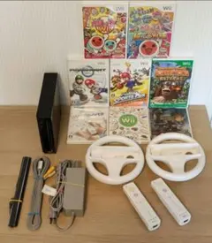 wii 本体　オマケソフト8セット（すぐに遊べます）