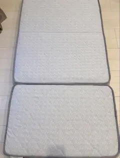 NITORI x TEIJIN 三つ折りコイルマットレス　グレー