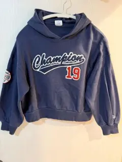 Champion ネイビー パーカー Mサイズ