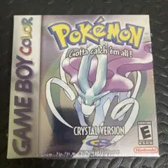 Nintendo GBC ポケットモンスター　クリスタル　北米版　未開封　2