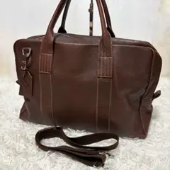 TUMI トゥミ ビジネスバッグ 2way レザー ブラウン - メルカリ