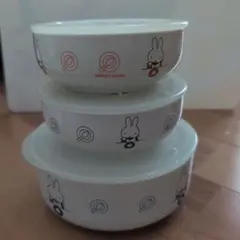 ミッフィー 食品保存容器 3個セットのサムネイル
