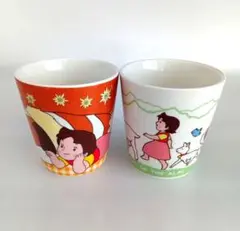 新品 九谷焼 青郊窯 アルプスの少女ハイジ フリーカップ C - メルカリ