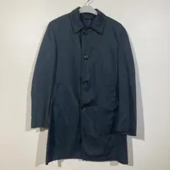 【状態良】RECENCY OF MINE ステンカラーコート ネイビー 44