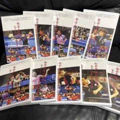 女子卓球の真実 12枚セット　新品未使用　石川佳純