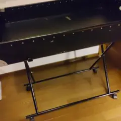 陳列台　アイアン足　黒　送料込み