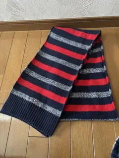 TOMMY HILFIGER ストライプマフラー サイズ50