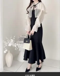 セットワンピース　ブラック