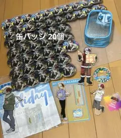 轟焦凍 缶バッジ アクスタ グッズ