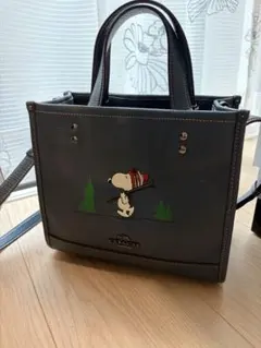 COACH × PEANUTS ハンドバッグ ショルダーバッグ