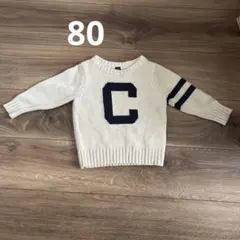 CHEROKEE C刺繍 セーター 80サイズ