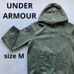 UNDER ARMOUR プルオーバーパーカー グリーン 中古