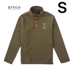 【新品未使用】ラルフローレン　ハイネック　フリース　オリーブ　Sサイズ