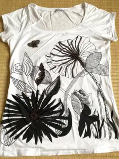 MARELLA ビーズ装飾 半袖Tシャツ ホワイトのサムネイル