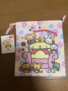 DAISO サンリオ ポムポムプリン 巾着