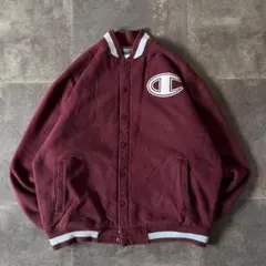 00s Champion スタジャン 刺繍ロゴ 赤 4XL A451 ワッペン 2025年最新】Champion カラー：レッド系 スタジャンの人気アイテム