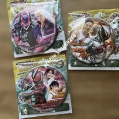 仮面ライダーゼッツジークネムロードファイブ缶バッジセットのサムネイル