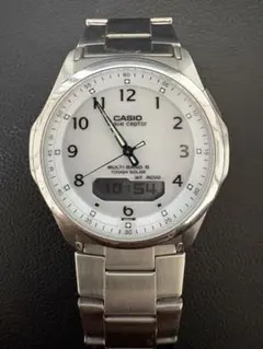 CASIO Wave Ceptor メンズ腕時計 タフソーラー 稼働 345 - メルカリ
