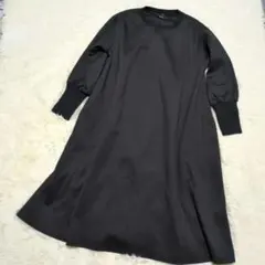 新品 スピックアンドスパン C/Rボイルタックノースリーブワンピース