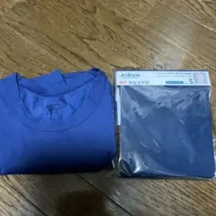 新品＆美品　ユニクロ　エアリズムコットンクルーネックTシャツ S 2枚セット