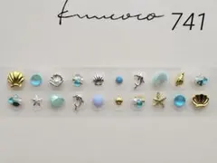 耳ツボジュエリー 20粒 ♡水色チャーム♡おまとめがお得です♡ - メルカリ