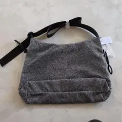 ドローストリング ショルダーバッグ シルバーのサムネイル