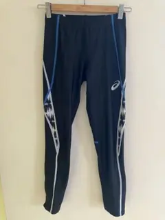 asics ランニングタイツ ブラックのサムネイル