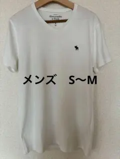 Abercrombie & Fitch Vネック Tシャツ ホワイト Sのサムネイル
