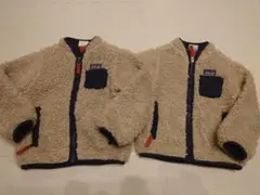 Patagonia フリースジャケット 　3T　２枚セット　双子