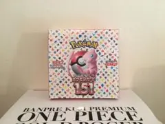 ポケモンカード151 Box シュリンク付き　新品未開封
