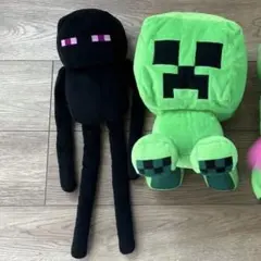 マイクラ　ぬいぐるみセット