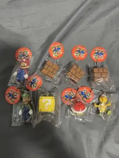 スーパーマリオ　キーホルダー　ストラップ