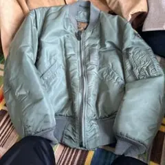 USA製 90s MA-1 フライトジャケット グリーン