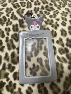 Kuromi キーホルダー カードホルダー付き