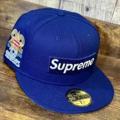 Supreme 59FIFTY ネイビーキャップ 7 1/2 - メルカリ