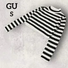 GU GIRLSラメクロップドセーターJR キッズS