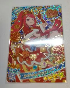 ひみつのアイプリカード 星4 サクラ スペシャルクリスマスレッド