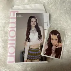 NiziU NEW EMOTION ラントレ&初回生産限定盤B ニナ トレカ