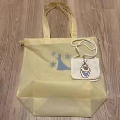 Disney ディズニー オラフ キッズ ミニ ショルダー バッグ 白 ホワイト