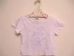 Chacott チャコット バレエ柄 半袖Tシャツ 120cm ピンク
