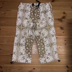 グラミチペイズリー柄 ブラウン ショートパンツメンズMサイズ