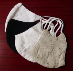 布マスク　春用　４枚セット　個装タイプ　服装や気分に合わせていろいろ選べる