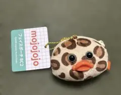 mojojojoフェイスポーチ BC2 ヒョウ柄 ポーチ マスコット